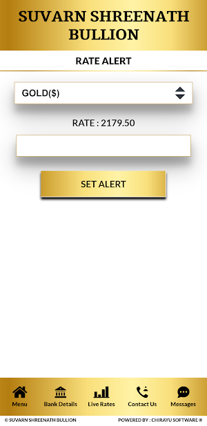 SUVARN SHREENATH BULLION Screenshot 1