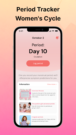 Period Tracker - Women's Cycle Screenshot 0