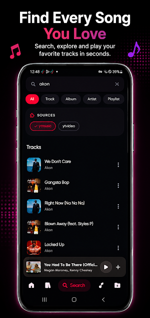 Player GR: Offline Music Screenshot 2