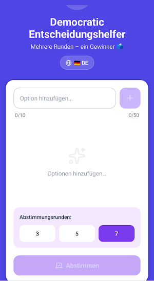 Group Vote – Decision Maker Screenshot 3