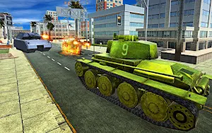 Robot Transform Army Tank War Screenshot 1