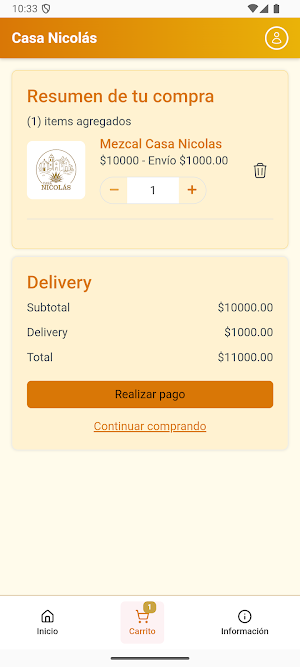 Mezcal Casa Nicolás Screenshot 1