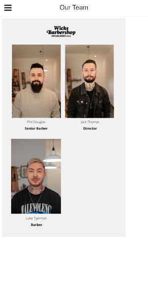 Wicks Barbershop Screenshot 3