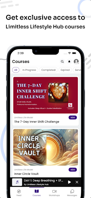 Limitless Lifestyle Hub Screenshot 3