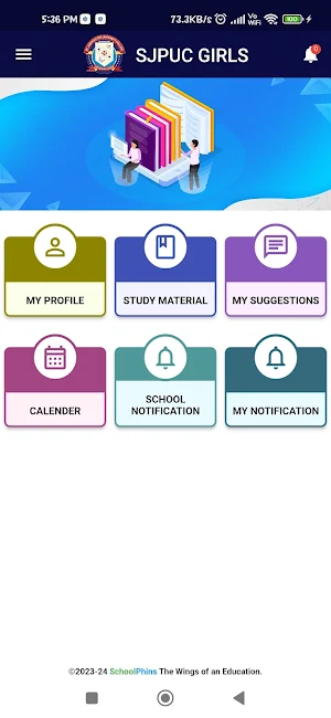 ST.JOSEPH'S PUC FOR GIRLS Screenshot 1