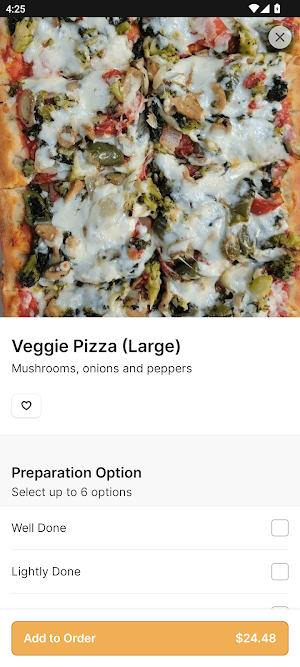 La Strada Pizza and Pasta Screenshot 3