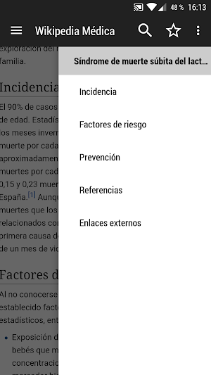 WikiMed - Wikipedia Médica Offline Screenshot 2