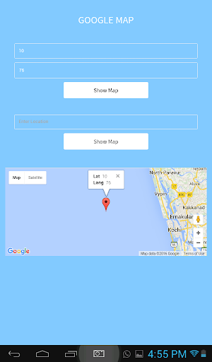 LatLong Map Screenshot 3