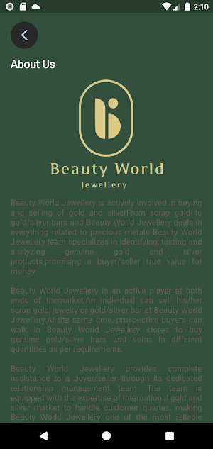 Beauty World Bullion Screenshot 3