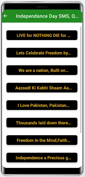 Message on Pak Flag Screenshot 1