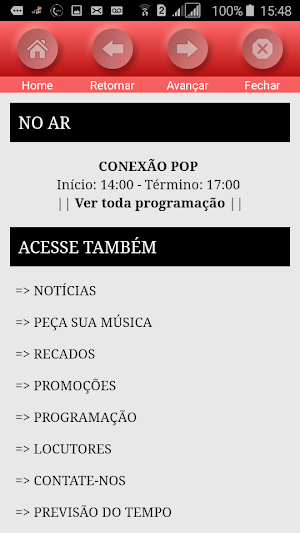 Rádio MultFM Screenshot 3