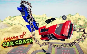 Chained Car Crash Beam Drive: Accident Simulator Screenshot 2