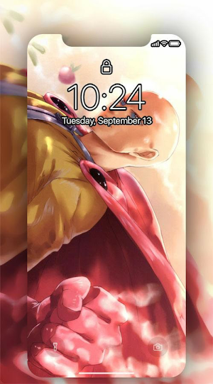 OnePun Anime UHD Wallpaper Man Saitama Screenshot 2