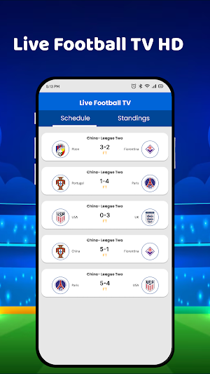 Live Football TV HD Streaming Screenshot 0