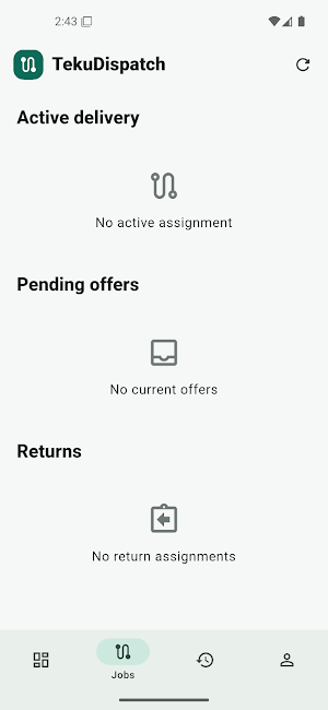 TekuDispatch Screenshot 1