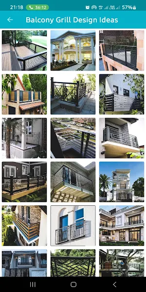 Balcony Grill Design Ideas Screenshot 1