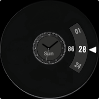 BLACK CALM Watch Face
