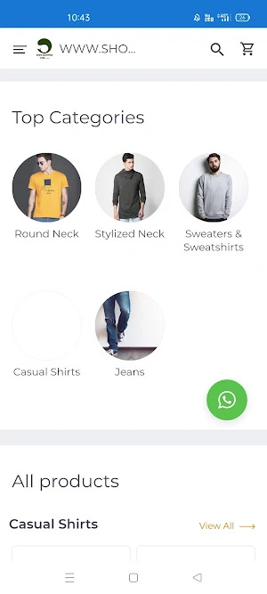 G B online shopping app Screenshot 2