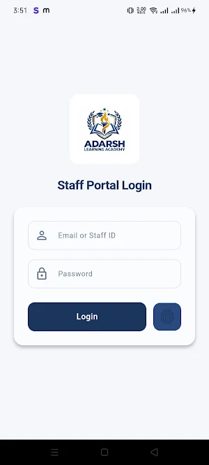 Adarsh Learning Staff Screenshot 0