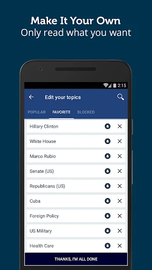 US Politics News - Democrats & Republicans Screenshot 1