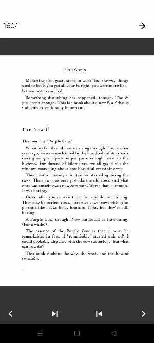 Rare purple cow book Screenshot 3