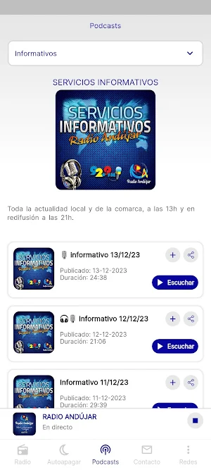 RADIO ANDÚJAR 92.9 FM Screenshot 1