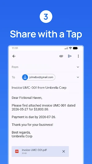 Invoice Generator: Easy Maker Screenshot 3