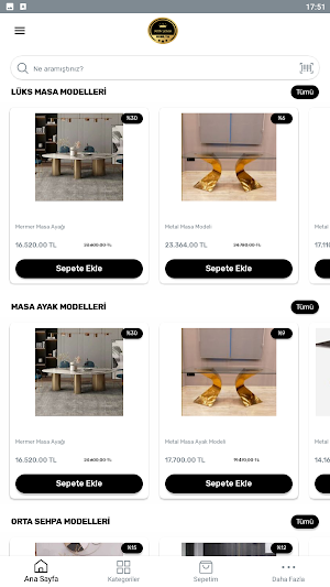 Fatih Şeker Furniture Screenshot 1
