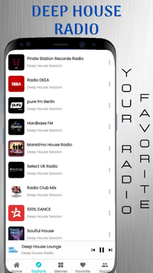 Deep House Radio Screenshot 0