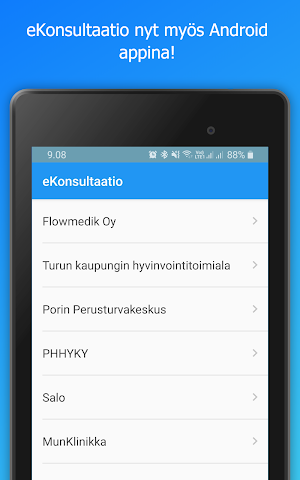 eKonsultaatio Screenshot 3