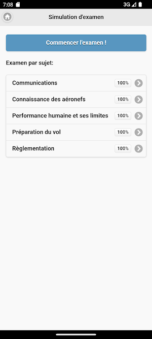 Quiz PPL(H) Français Screenshot 1