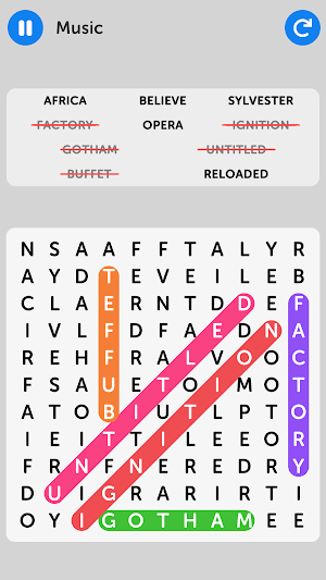 Word Search - Fun Word Game Screenshot 0