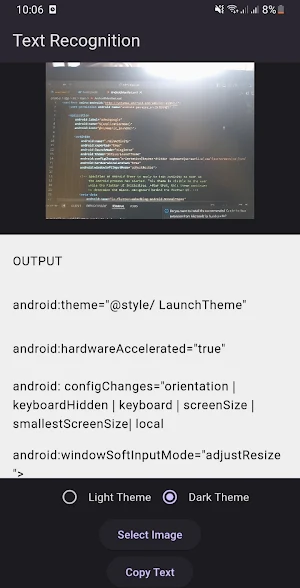 scanning Screenshot 1