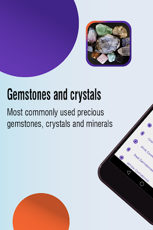 gemstones and crystals, crystals and stones guide Screenshot 0