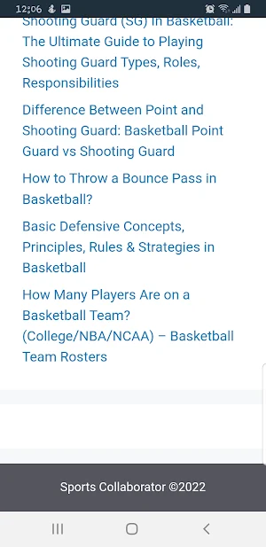 Sports Collaborator Screenshot 3