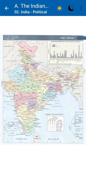 School Atlas For India in HD Screenshot 1