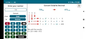 Binary Hexadecimal and Octal Screenshot 3