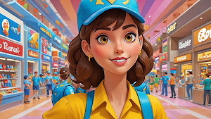 Idle Shopping Mall Rich Tycoon Screenshot 0