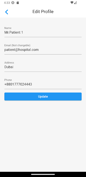 Hastane Patient Screenshot 2