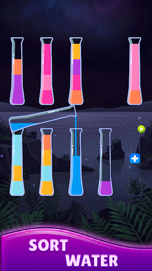 Water Sort: Color Flow Puzzle Screenshot 2