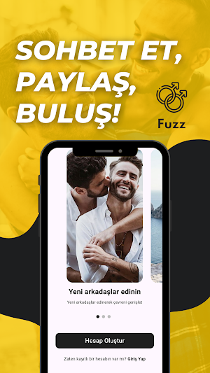 Fuzz Gay Sohbet & Tanışma Screenshot 0