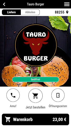 Tauro Burger Screenshot 0