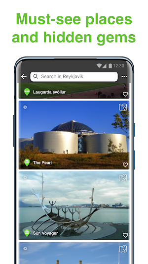Reykjavik SmartGuide - Audio Guide & Offline Maps Screenshot 2