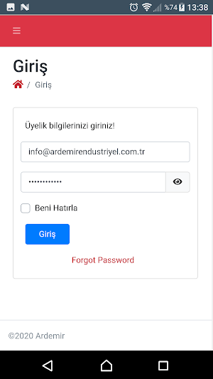 KTS-ARDEMİR Screenshot 1