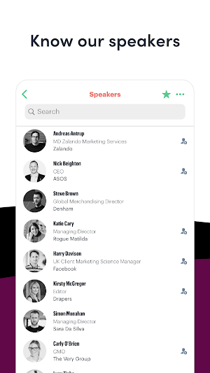 Drapers Events Screenshot 3