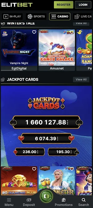 ElitBet Screenshot 2