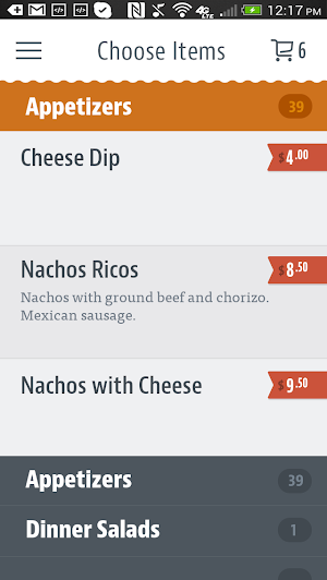 Rico's Mexican Grill Screenshot 2