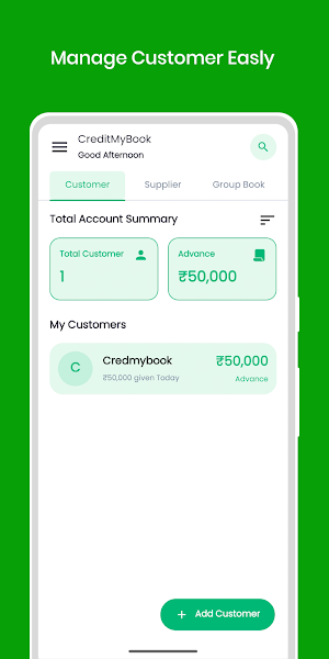 CreditMyBook: Digital Khata Screenshot 1