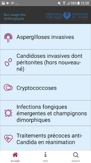 Reco Antifongiques AP-HP Screenshot 0