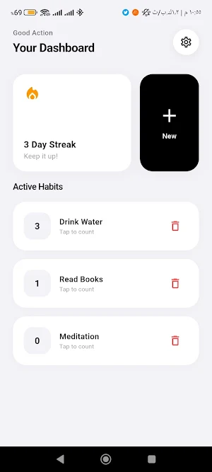 Nordic Habit Tracker Screenshot 0